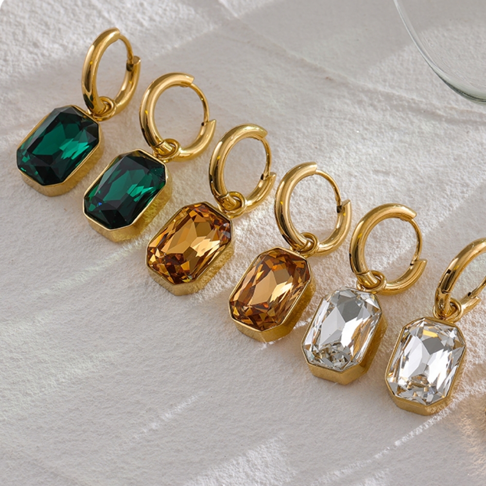 Charm Dangle Earrings - Picture 3 of 8